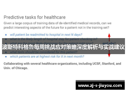 波斯特科格鲁每周挑战应对策略深度解析与实战建议